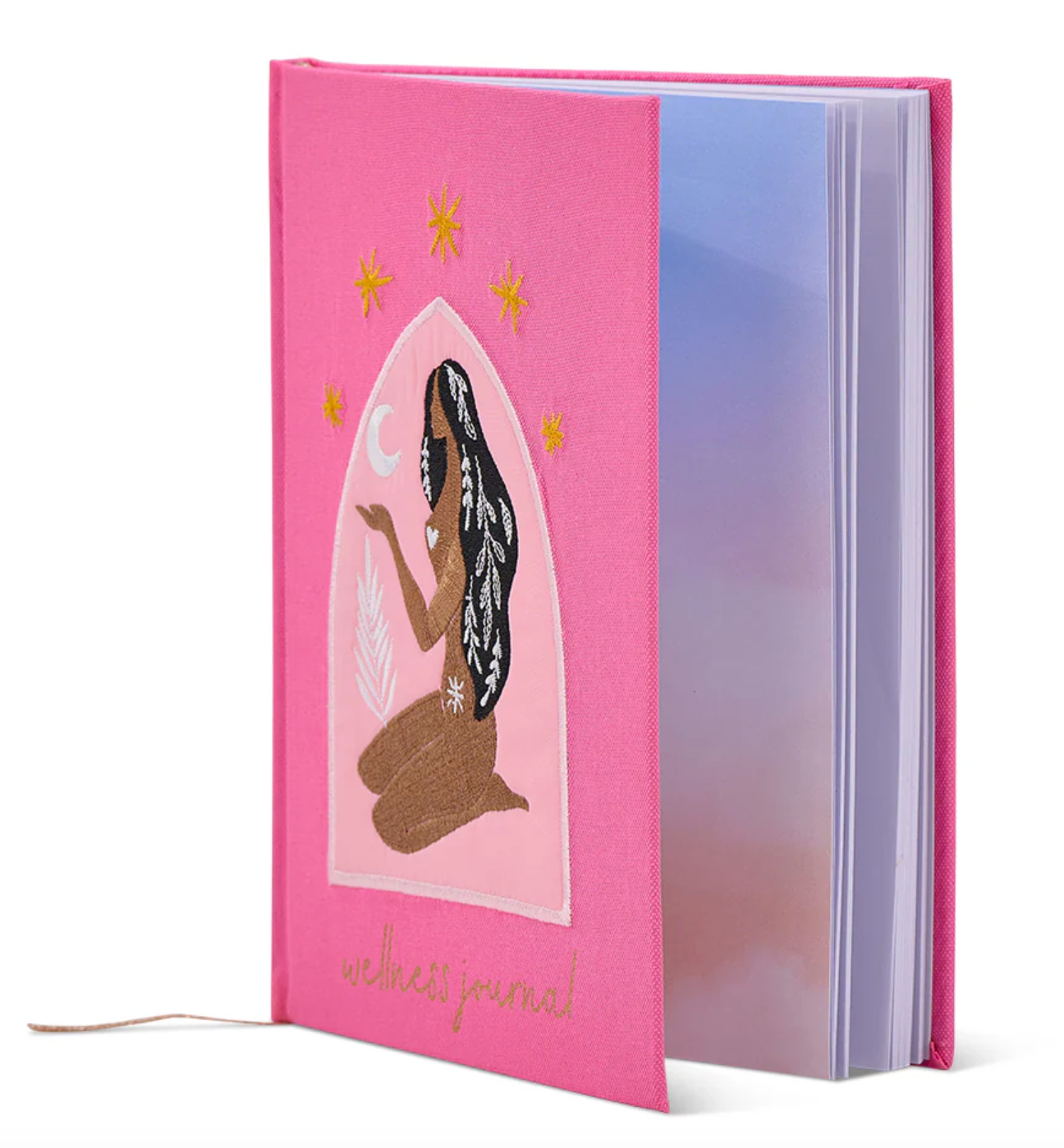 Wellness Journal - Embroidered Woman