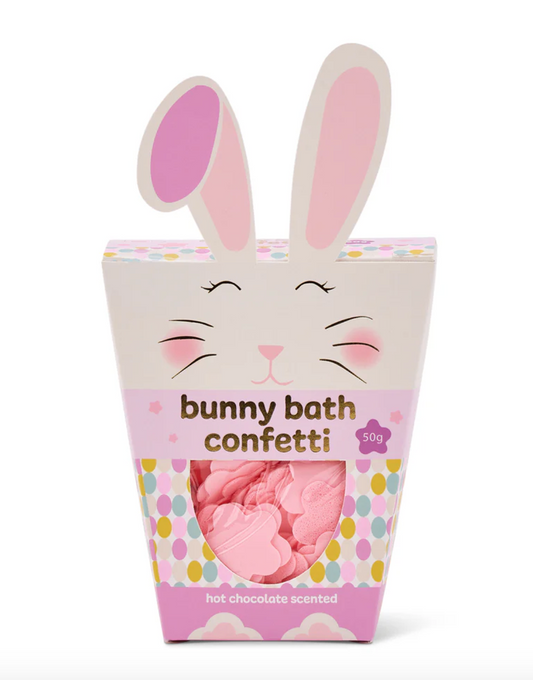 Kids Bath Confetti - Pink Bunny