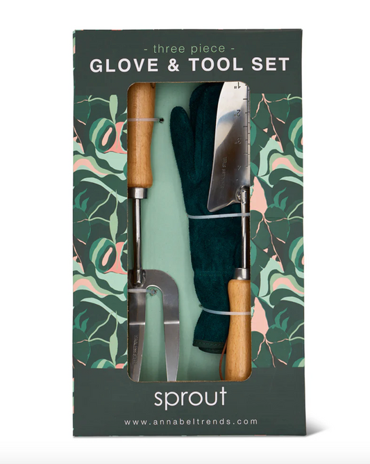 Sprout Gloves & Tool Set 3pc