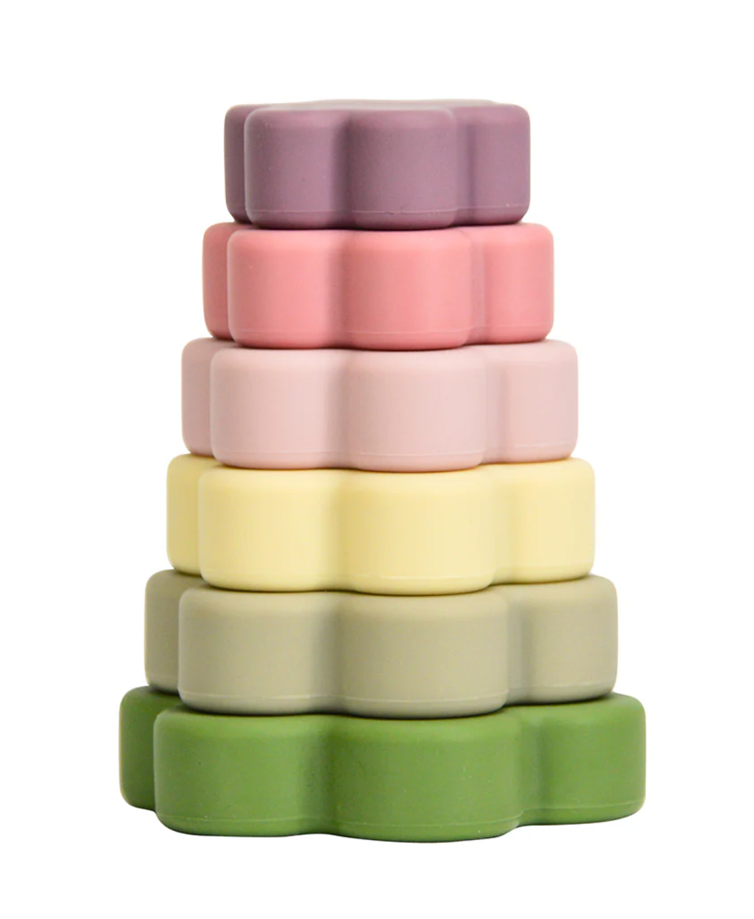 Silicone Stackable - Flower