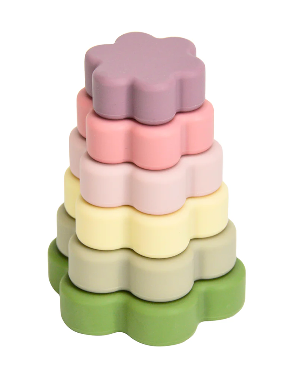 Silicone Stackable - Flower