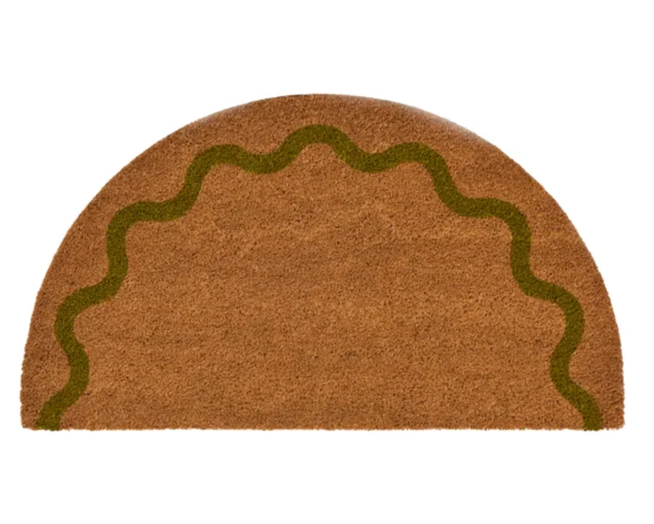 Luna Coir Mat - Olive