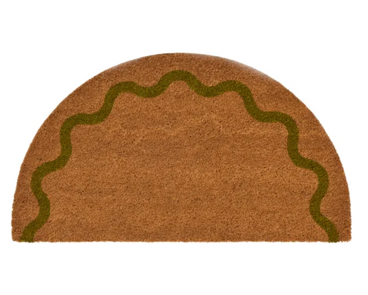 Luna Coir Mat - Olive