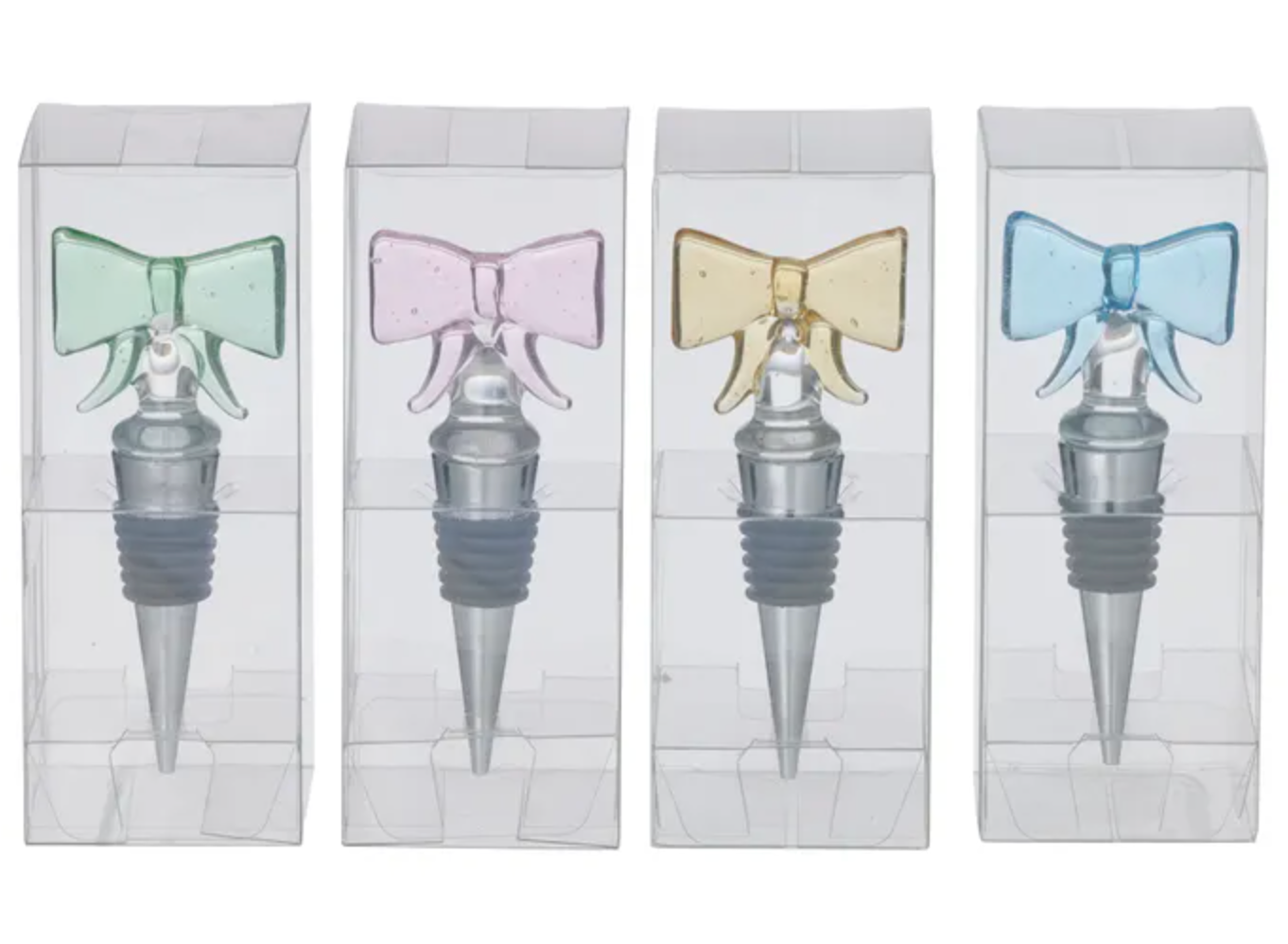 Bow Glass Bottle Stopper