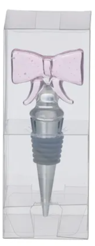 Bow Glass Bottle Stopper