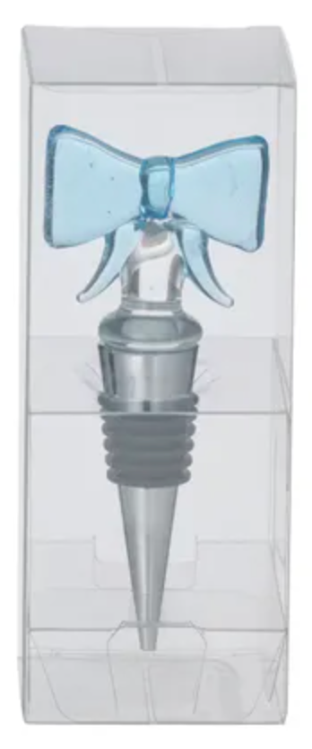 Bow Glass Bottle Stopper