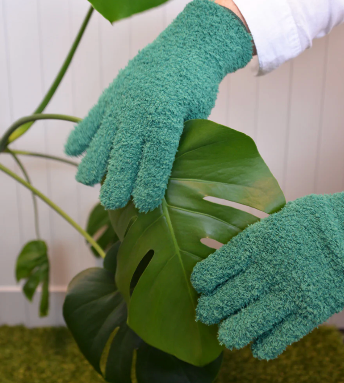 Sprout Microfibre Leaf Cleaning Gloves