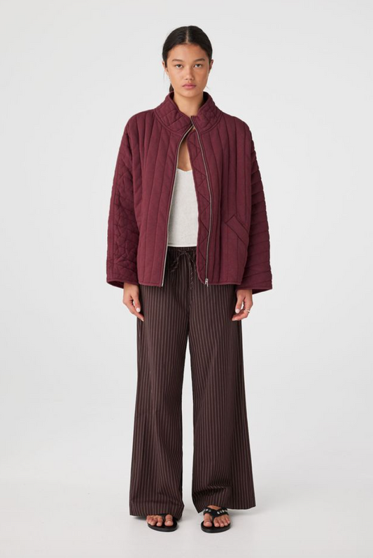 Tessa Jacket - Merlot