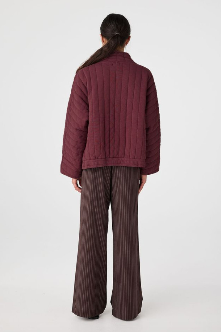 Tessa Jacket - Merlot