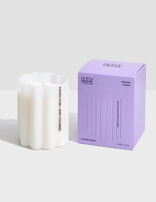 Wave Candle - Kakadu Plum & Bush Cucumber