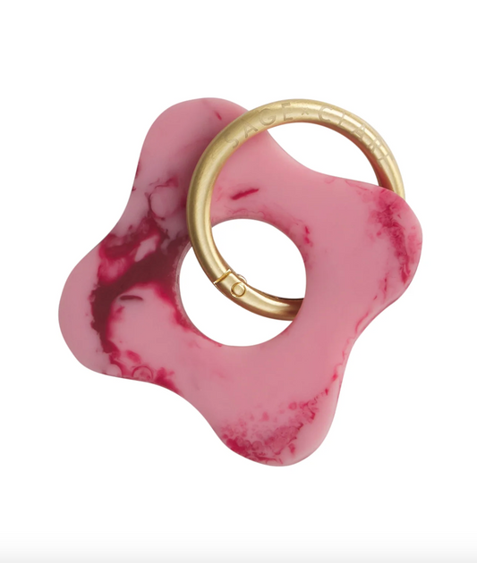 Carla Keyring - Crimson