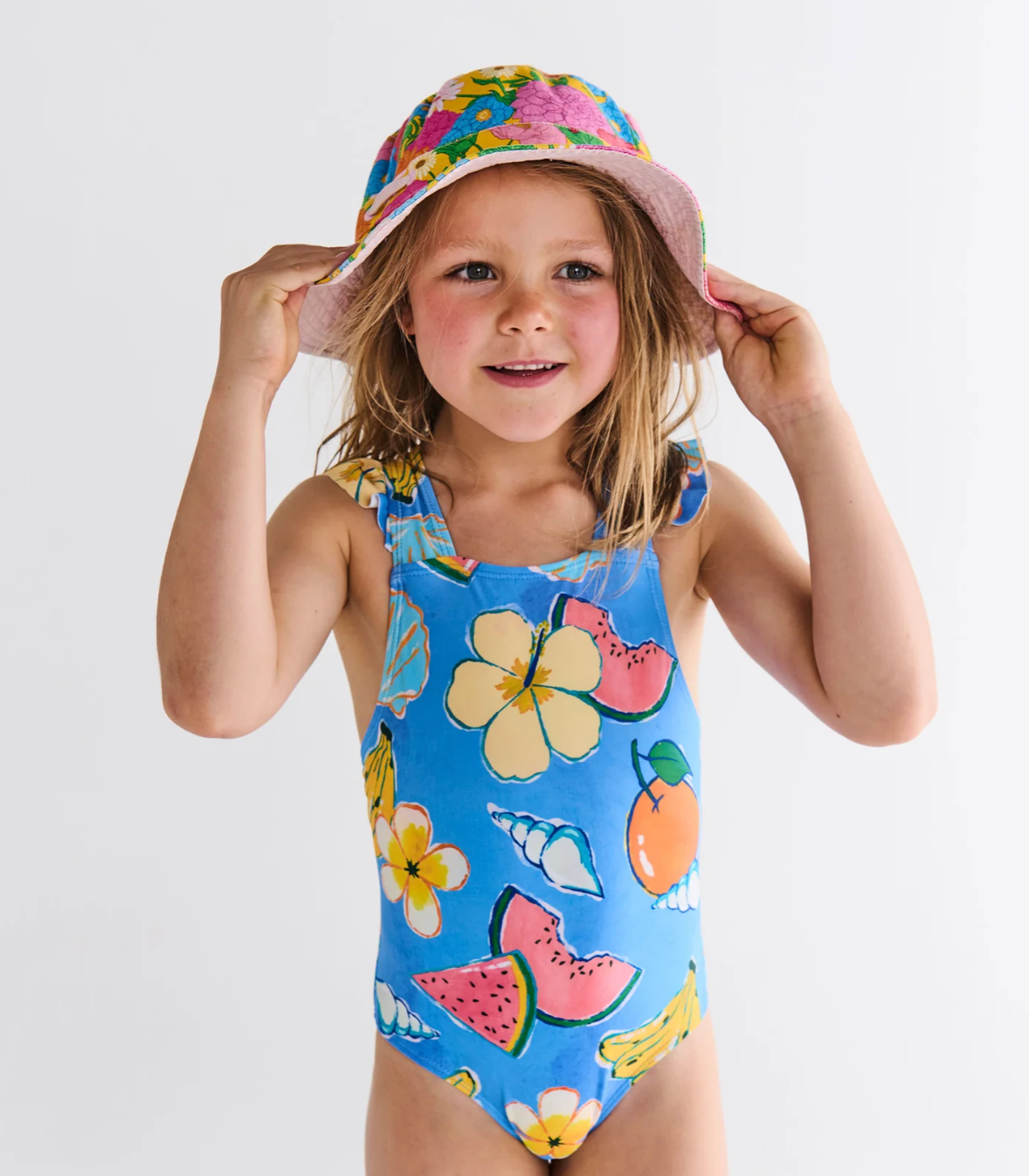 Follow The Sun Yellow Beach Hat - Various Sizes