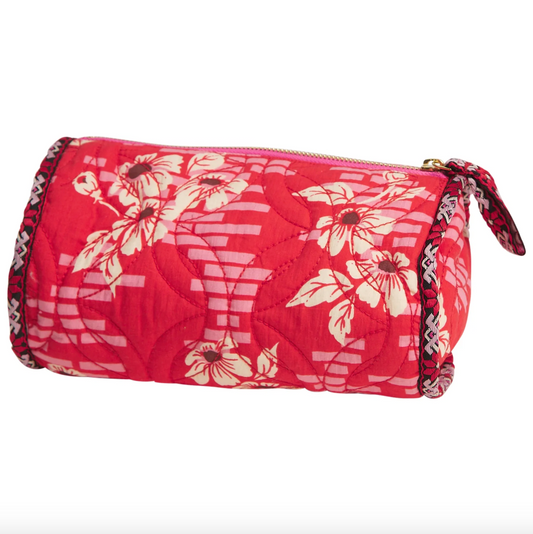 Marta Makeup Bag - Vermillion