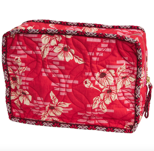 Marta Vanity Bag - Vermillion