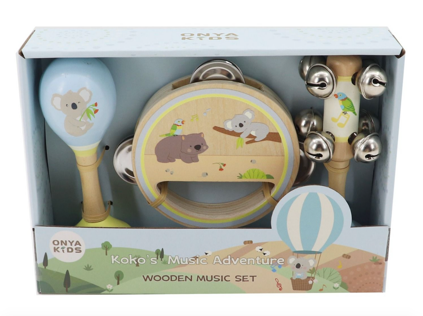 Koko's Music Adventure 3pcs Set - Koala & Wombat
