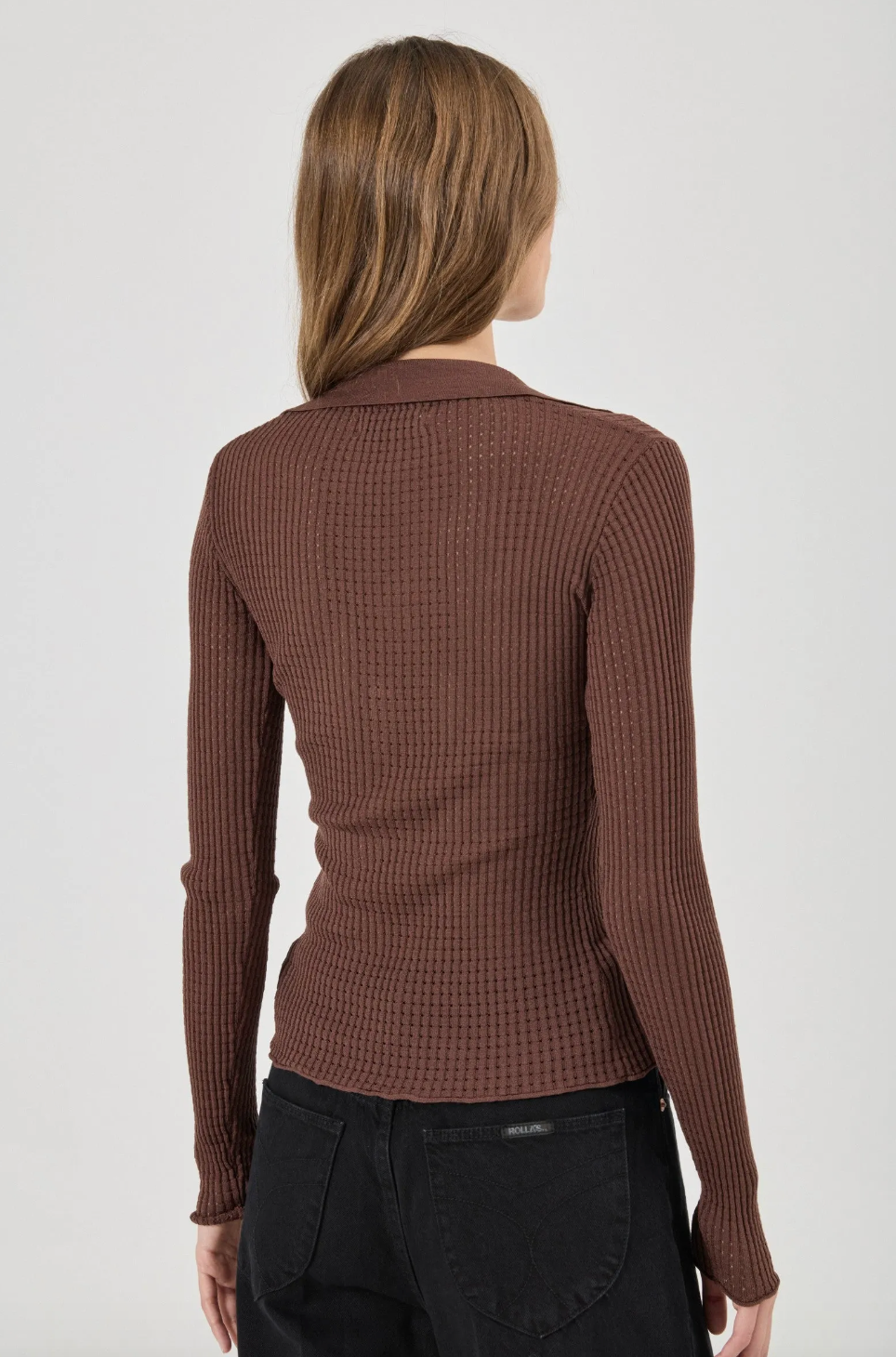 Juno Knitted Shirt - Espresso