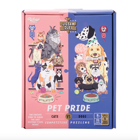 Pet Pride - Cats vs Dogs Puzzle