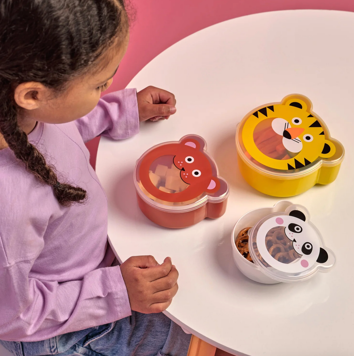 On the Go Snack Boxes - Set of 3