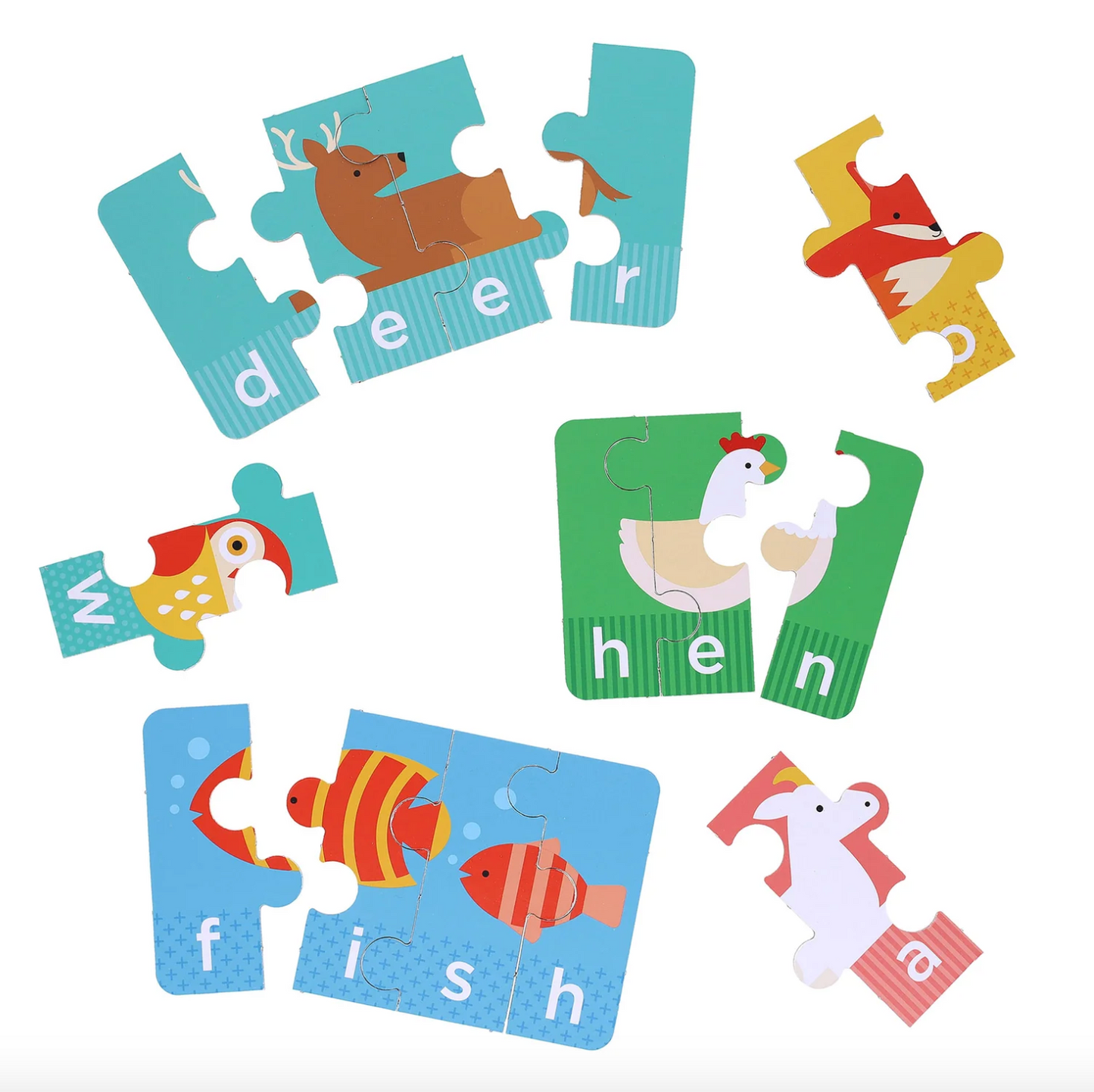 Petit Collage Spelling Puzzles