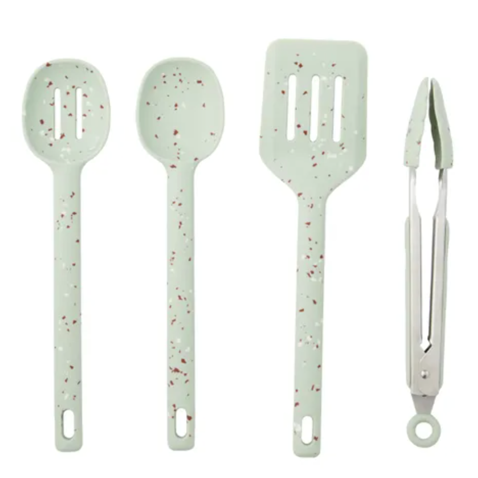 Gem Silicone Tool Set - Set of 4 - Seafoam