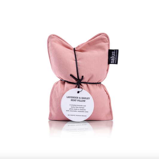 NEW Lavender & Barley Heat Pillow - Blush