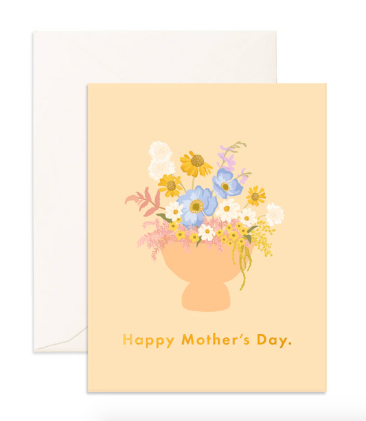 Mother's Day Vase Greeting Card