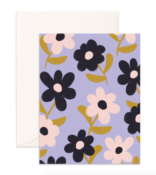 Daisy Cluster Greeting Card