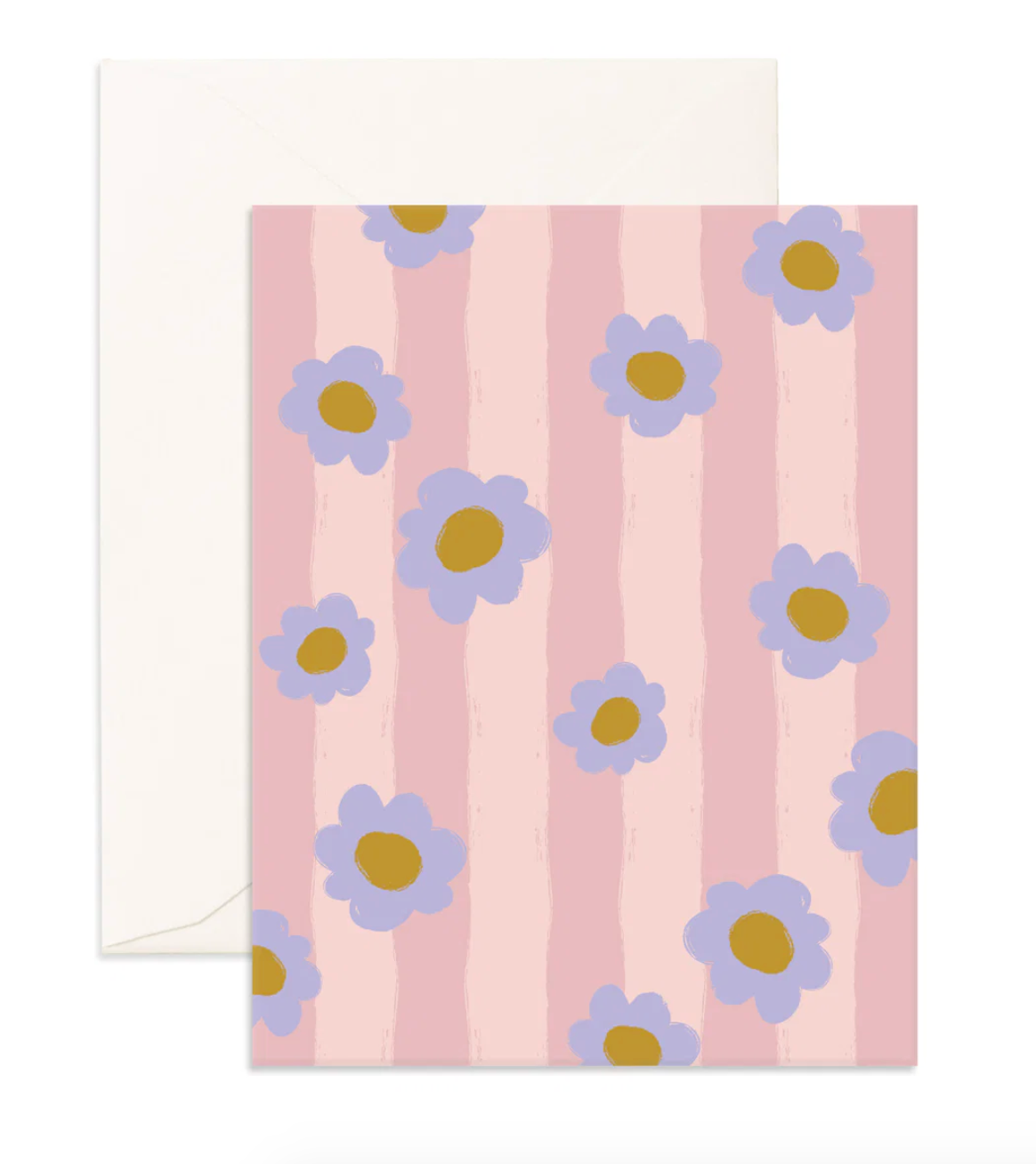 Begonia Stripe Greeting Card