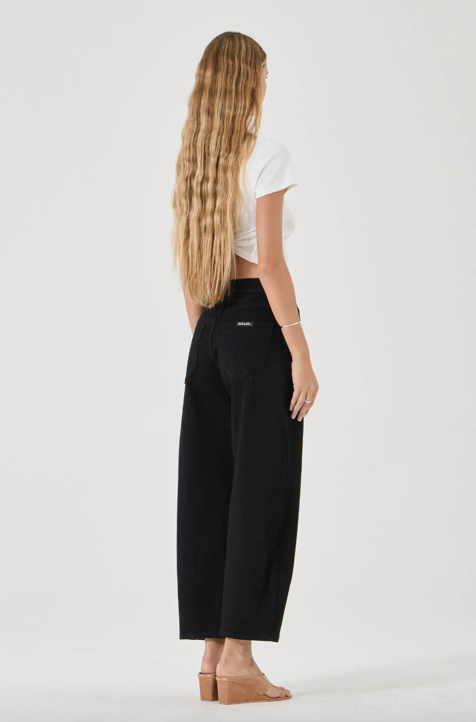 Gigi Barrel Jean - Forever Black
