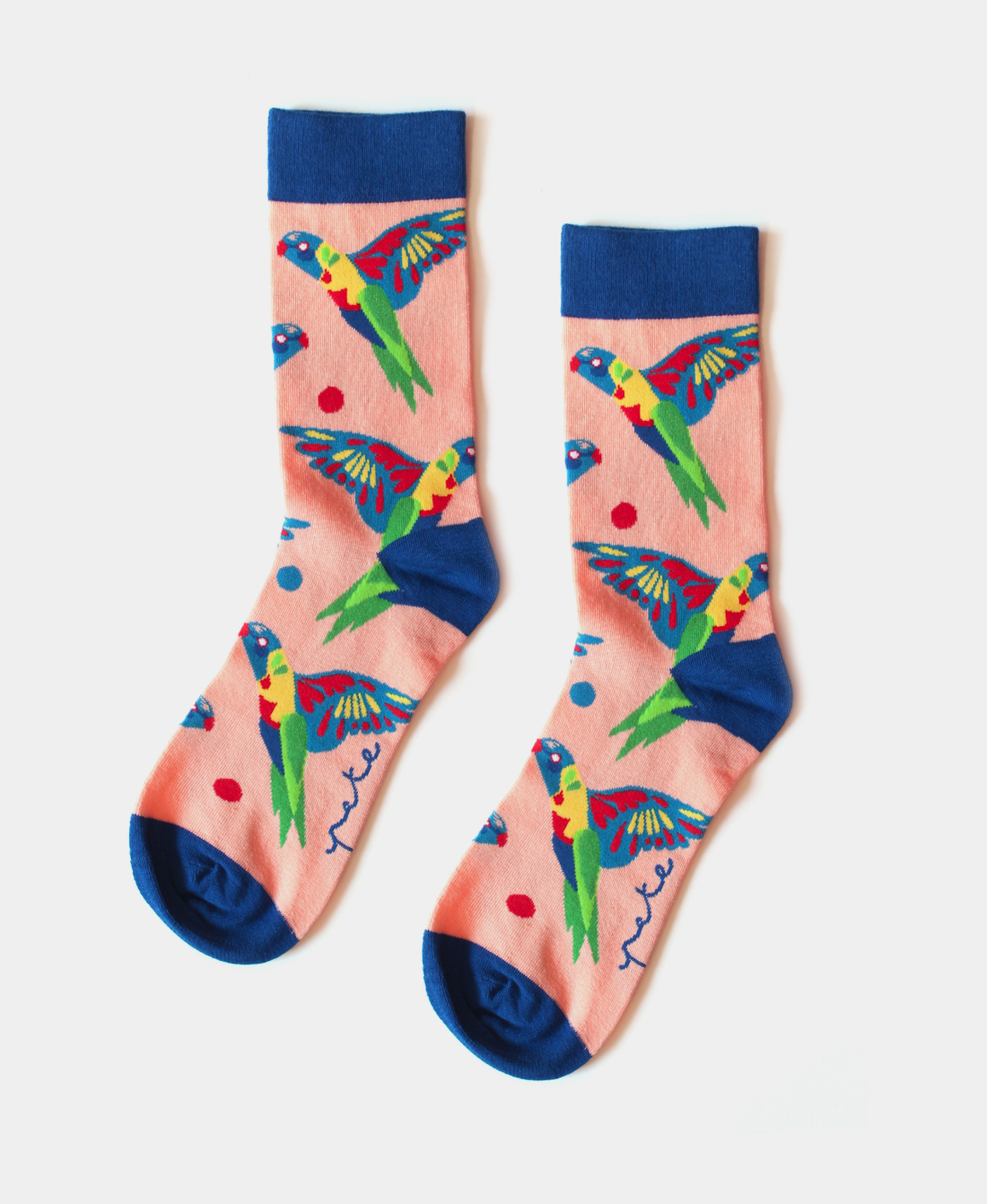 Rainbow Lorikeet Socks