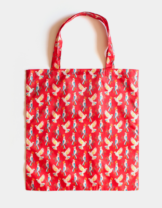 Cockatoo Fold Up Shopping Bag