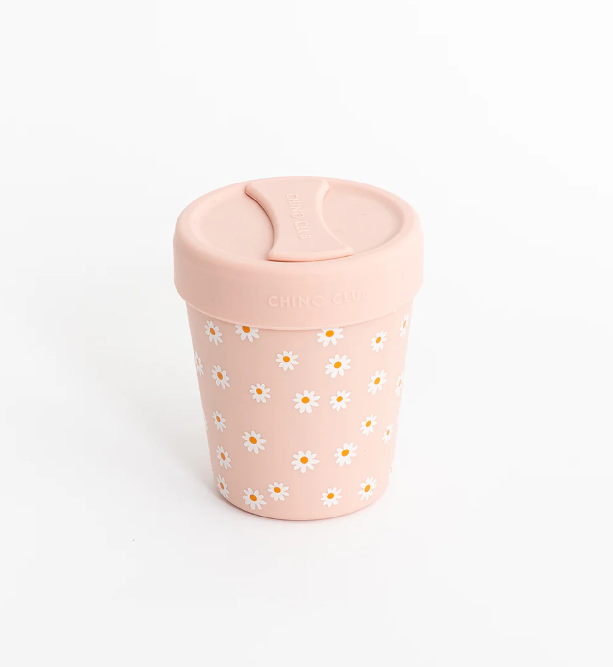 Stainless Steel Coffee Cup - 8oz - daisy