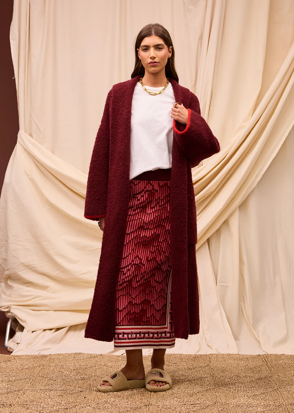 Hanna Knit Maxi Skirt
