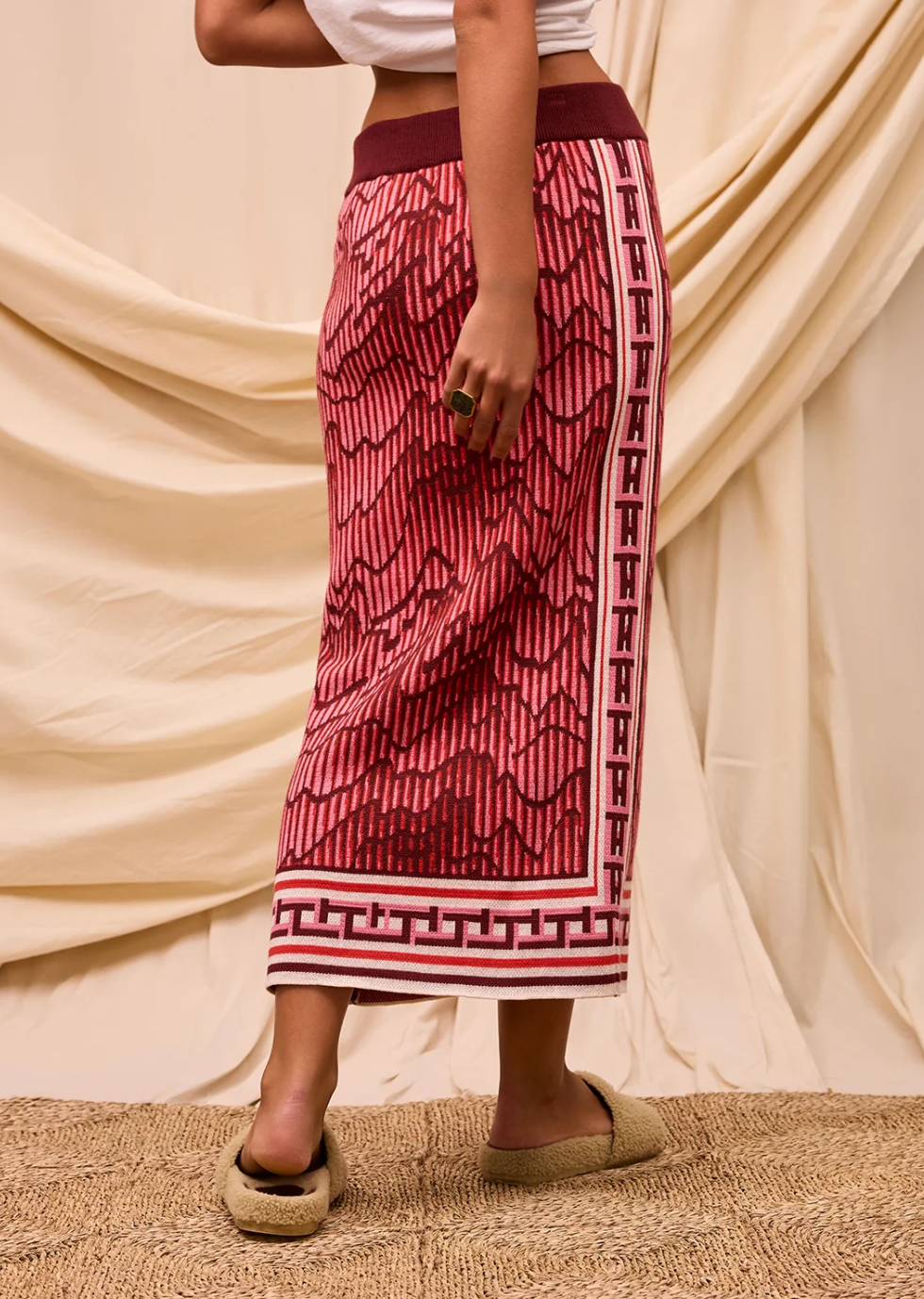 Hanna Knit Maxi Skirt
