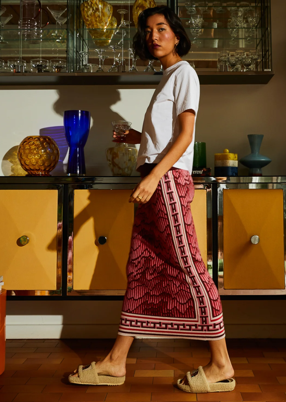Hanna Knit Maxi Skirt