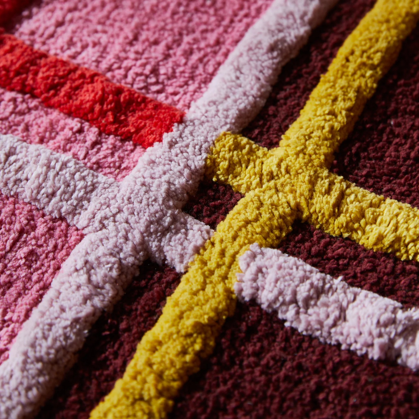 Karina Bath Mat - Rosewood