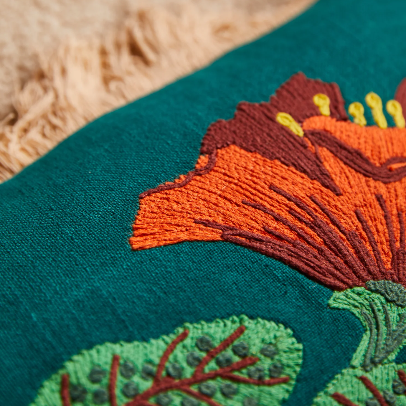 Maria Embroidered Cushion