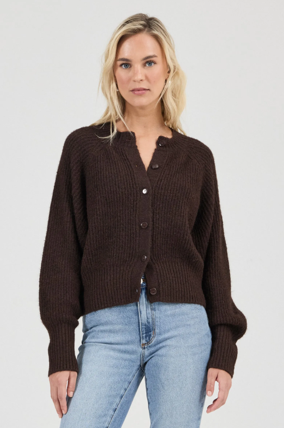 Duchess Cardigan - Chocolate