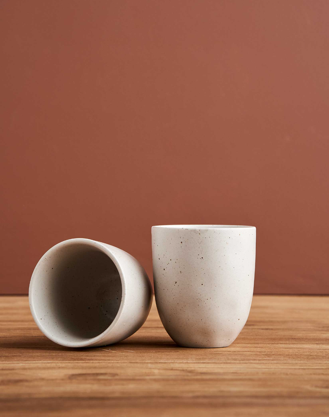 Latte Cup 2Pk - Natural Earth