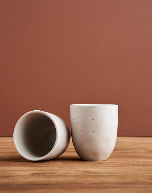 Latte Cup 2Pk - Natural Earth
