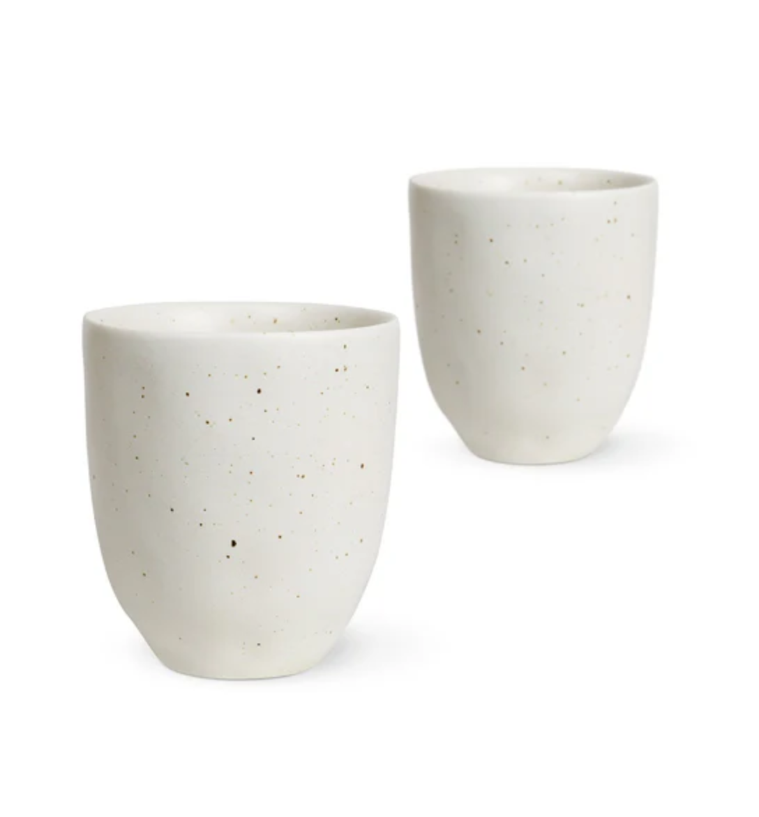 Latte Cup 2Pk - Natural Earth