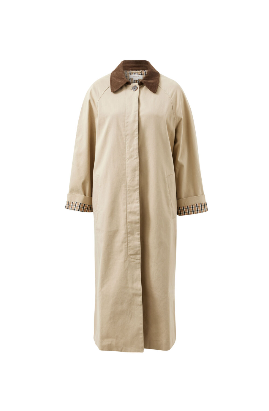 Ash Coat - Sand Choc Collar