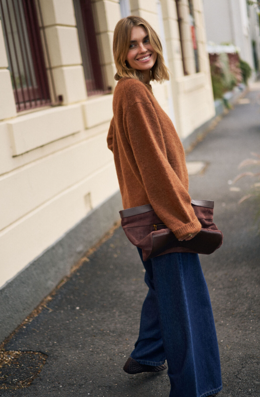 Bonnie Lofty Knit - Toffee