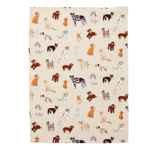 Le Chien Cotton Tea Towel