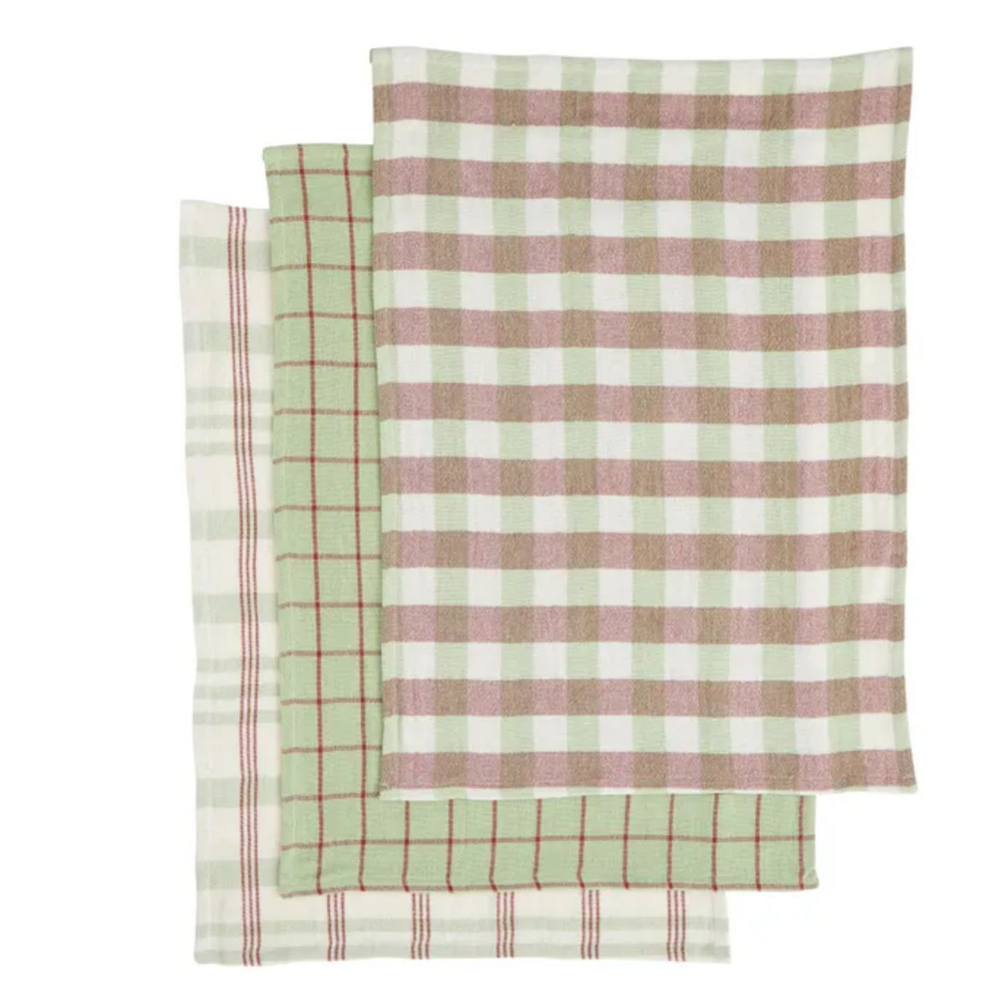 Kit Recycled Cotton Tea Towel - Set of 3