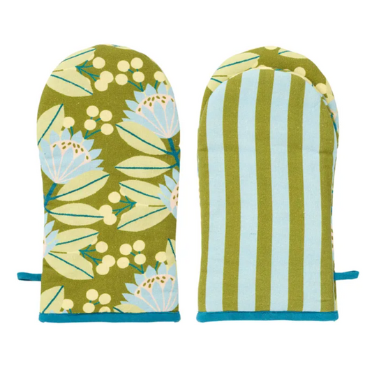 Kirra Cotton Oven Glove - Olive