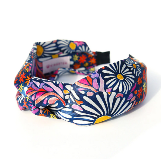 Daisy Silk Headband