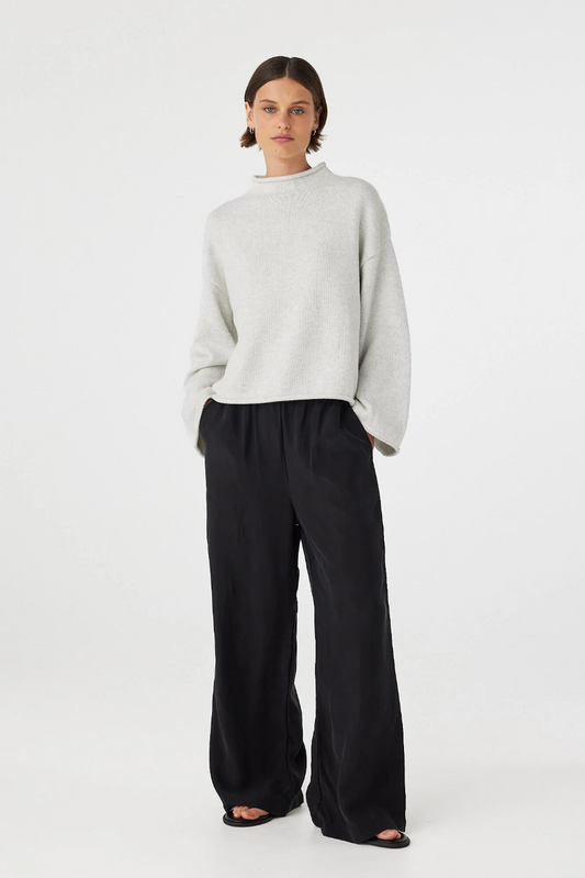 Maeve Sweater - Snow Marle