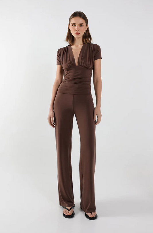 Caprice T-shirt - Chocolate