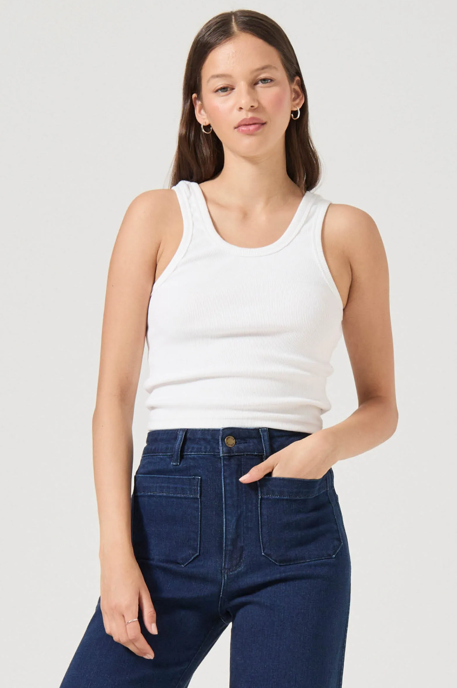 Toni Tank - Vintage White